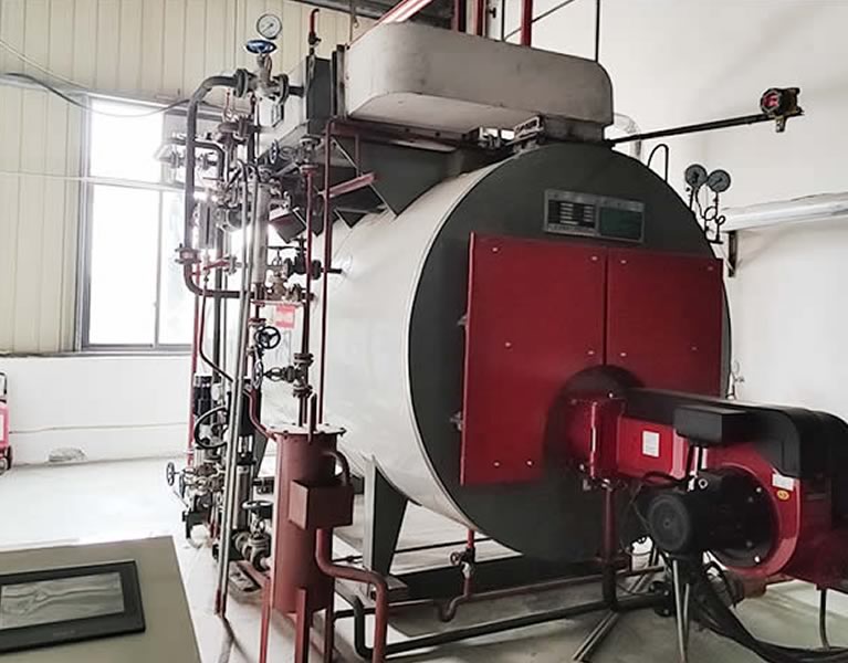 四川甘師傅食品1臺(tái)六噸WNS蒸汽鍋爐