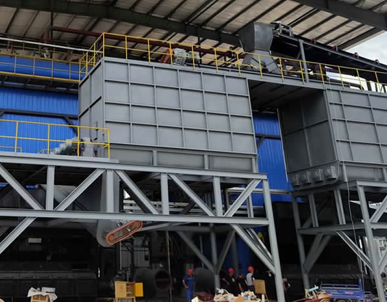 50噸鏈條爐排生物質(zhì)直燃鍋爐